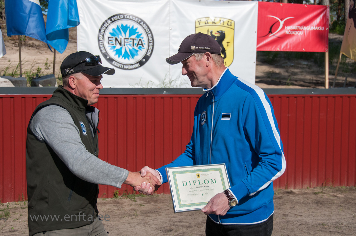 Category Springer I place Meelis Kurvits, 66 hits outs of 100